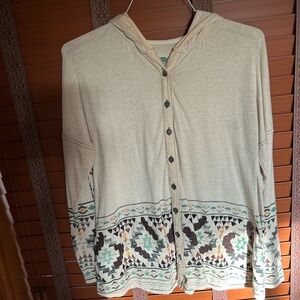 Double D long sleeve hoodie